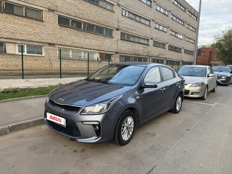 2019 Kia Rio IV, серый, 1400000 рублей, вид 1