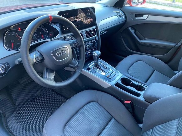 2012 Audi A4 IV (B8) Рестайлинг, красный, 1019000 рублей - вид 8