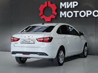 2024 Lada (ВАЗ) Vesta I Рестайлинг (NG), белый, 1300000 рублей, вид 4