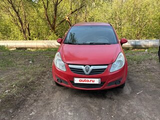 2007 Opel Corsa D, красный, 280000 рублей, вид 1