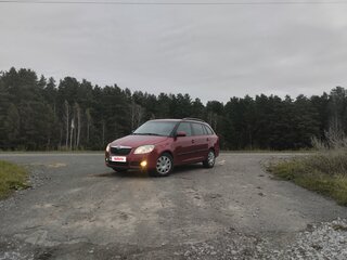 2008 Skoda Fabia II, красный, 495000 рублей, вид 4
