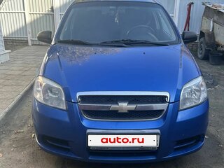 2008 Chevrolet Aveo I Рестайлинг, синий, 380000 рублей, вид 1