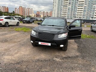 2006 Hyundai Santa Fe II, чёрный, 780000 рублей, вид 2