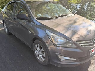 2015 Hyundai Solaris I Рестайлинг, серый, 830000 рублей, вид 3