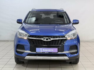2021 Chery Tiggo 4 I Рестайлинг, синий, 1360000 рублей, вид 3