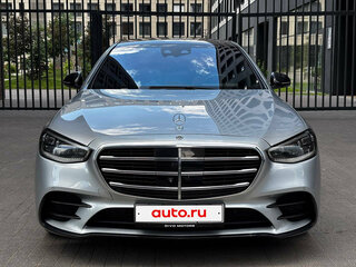 2021 Mercedes-Benz S-Класс 450 Long 4MATIC VII (W223), серебристый, 8000000 рублей, вид 2