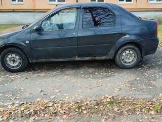 2008 Renault Logan I, серый, 150000 рублей, вид 3