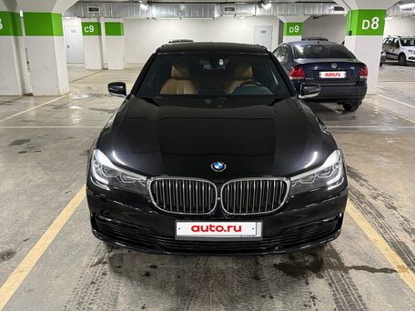 2017 BMW 7 серии 730i VI (G11/G12), чёрный, 2800000 рублей, вид 5