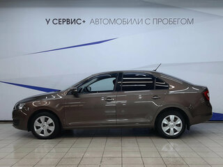 2018 Skoda Rapid I Рестайлинг, коричневый, 1270000 рублей, вид 2