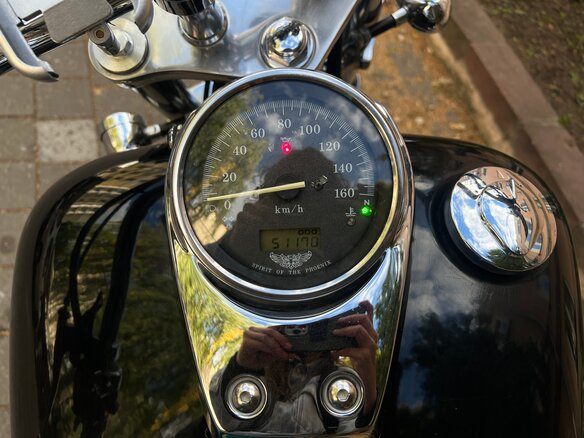 2002 Honda Shadow 400, чёрный, 360000 рублей - вид 9
