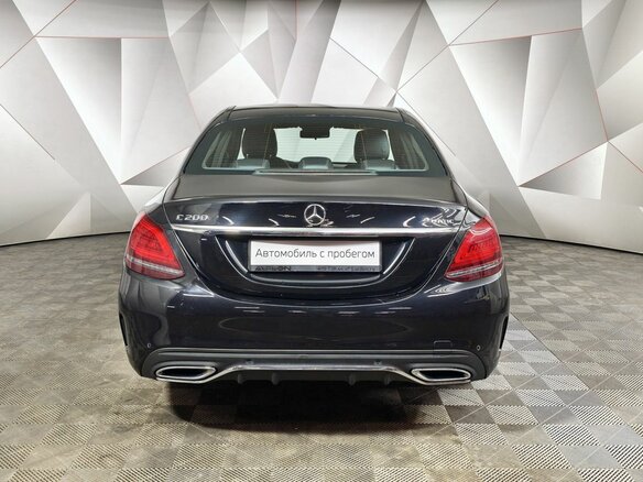 2020 Mercedes-Benz C-Класс 200 IV (W205) Рестайлинг, чёрный - вид 7