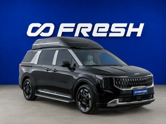 2026 Kia Carnival IV Рестайлинг, чёрный, 8049055 рублей