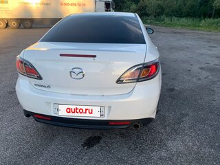 2012 Mazda 6 II (GH) Рестайлинг, белый, 850000 рублей, вид 3