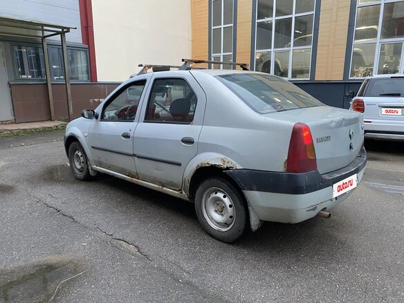 2006 Renault Logan I, серый, 145000 рублей - вид 2