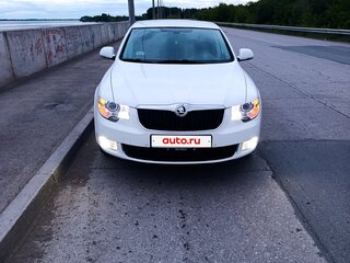 2012 Skoda Superb II, белый, 1050000 рублей, вид 3
