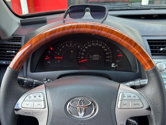 2008 Toyota Camry VI (XV40), чёрный, 1050000 рублей - вид 4