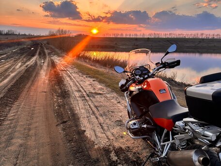2004 BMW R 1200 GS, красный, 580000 рублей, вид 2