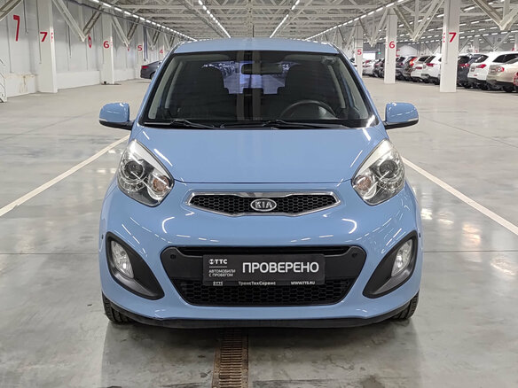 2011 Kia Picanto II, голубой - вид 1