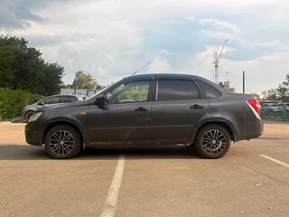 2016 Lada (ВАЗ) Granta I, серебристый, 300000 рублей, вид 4