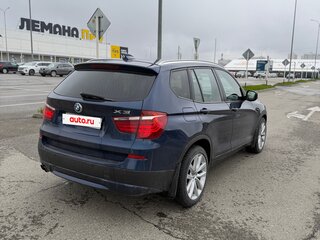 2012 BMW X3 30d xDrive II (F25), синий, 1750000 рублей, вид 5