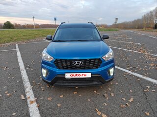 2020 Hyundai Creta I Рестайлинг, синий, 1490000 рублей, вид 2