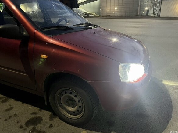 2005 Lada (ВАЗ) Kalina I, красный, 259000 рублей - вид 6