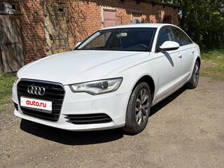 2012 Audi A6 IV (C7), белый, 1250000 рублей, вид 1