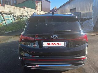2023 Hyundai Santa Fe IV Рестайлинг, чёрный, 4550000 рублей, вид 4