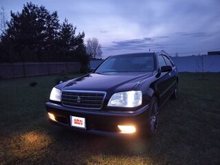 2002 Toyota Crown XI (S170), синий, 1150000 рублей, вид 5