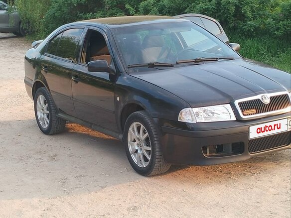 2008 Skoda Octavia I (A4) Рестайлинг, чёрный, 430000 рублей - вид 12