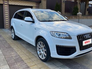 2014 Audi Q7 I (4L) Рестайлинг, белый, 2850000 рублей, вид 3