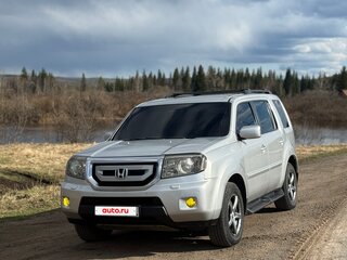 2008 Honda Pilot II, серебристый, 1250000 рублей, вид 1