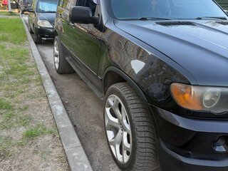 2002 BMW X5 3.0i I (E53), чёрный, 800000 рублей, вид 4