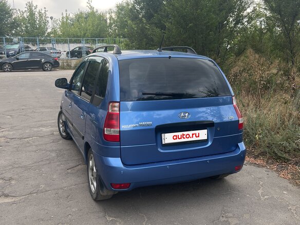 2008 Hyundai Matrix I Рестайлинг 2, синий, 550000 рублей - вид 1