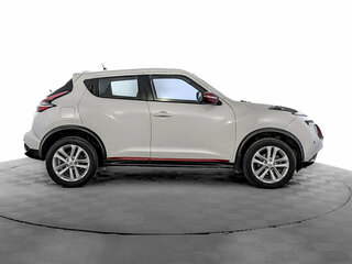 2015 Nissan Juke I Рестайлинг, белый, 1320000 рублей, вид 4