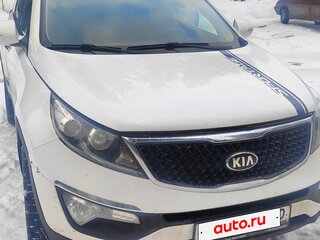2014 Kia Sportage III Рестайлинг, белый, 1200000 рублей, вид 2