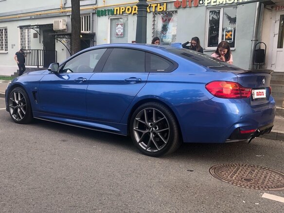 2014 BMW 4 серии Gran Coupe 428i xDrive F32/F33/F36, синий, 2399999 рублей - вид 12