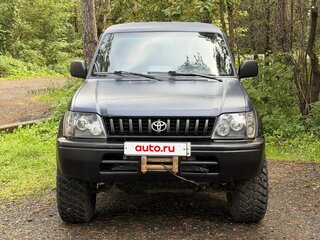 1998 Toyota Land Cruiser Prado 90 Series, синий, 1500000 рублей, вид 3
