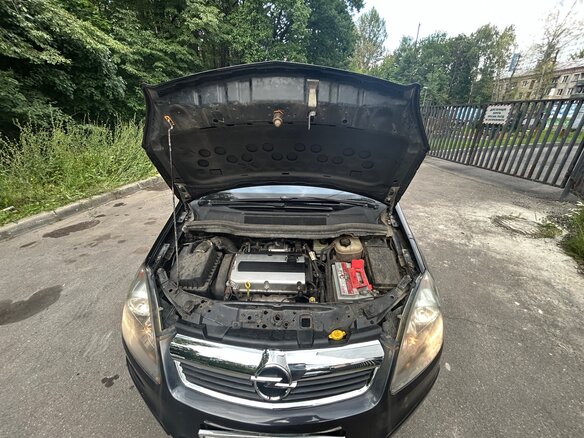 2006 Opel Zafira B, чёрный, 355000 рублей - вид 9