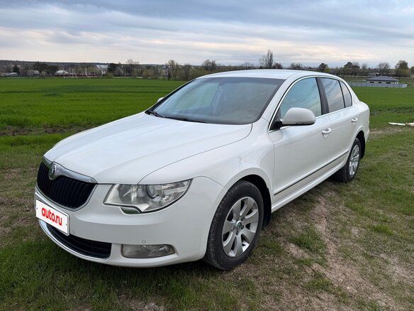 2012 Skoda Superb II, белый, 1200000 рублей