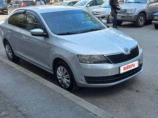 2014 Skoda Rapid I, серебристый, 920000 рублей, вид 3