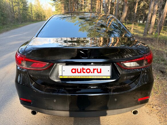 2015 Mazda 6 III (GJ) Рестайлинг, чёрный, 2100000 рублей - вид 7