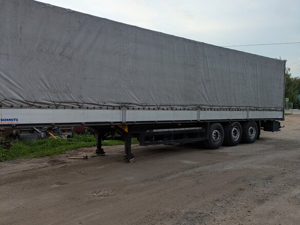 2008 Schmitz Cargobull S01, серый, 1000000 рублей - вид 1