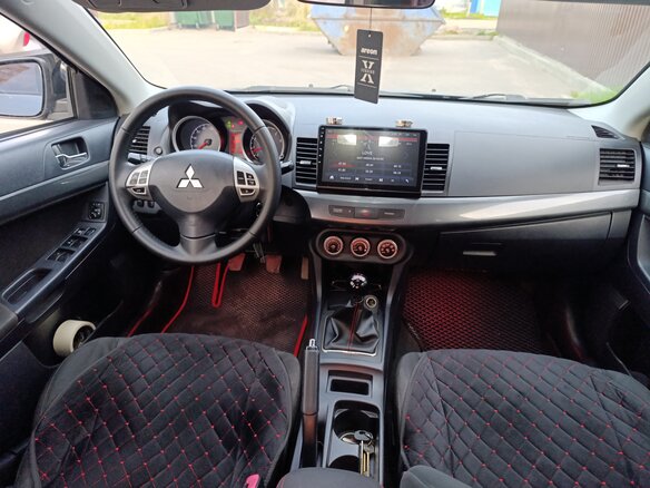 2008 Mitsubishi Lancer X, серый, 580000 рублей - вид 6