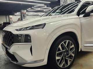 2021 Hyundai Santa Fe IV Рестайлинг, белый, 3600000 рублей, вид 2