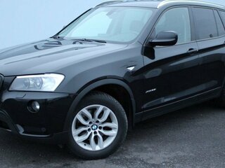2013 BMW X3 20i xDrive II (F25), чёрный, 1650000 рублей, вид 1