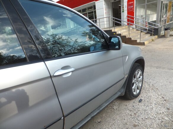 2003 BMW X5 3.0i I (E53), серебристый, 600000 рублей - вид 14