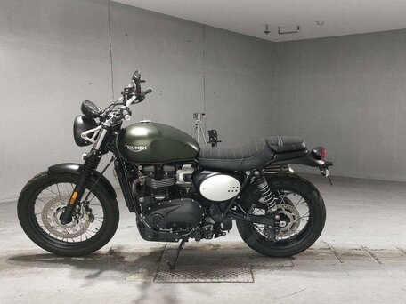 2022 Triumph Scrambler, зелёный, 1050000 рублей, вид 2