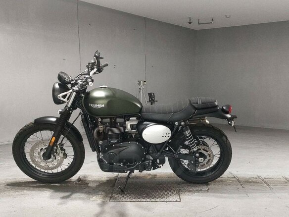 2022 Triumph Scrambler, зелёный, 1050000 рублей - вид 1