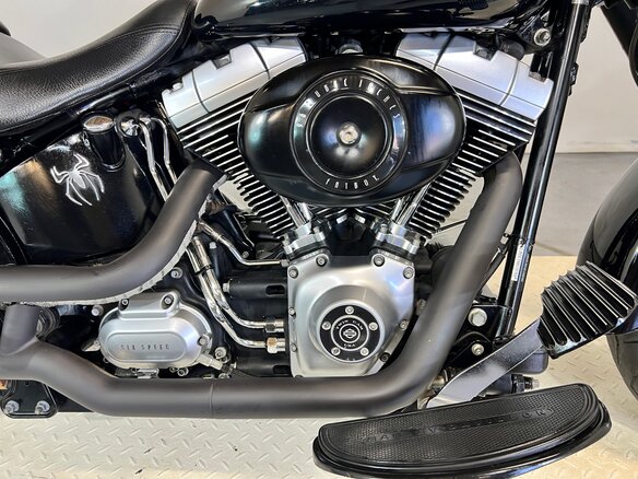 2009 Harley-Davidson Fat Boy, чёрный, 549000 рублей - вид 12